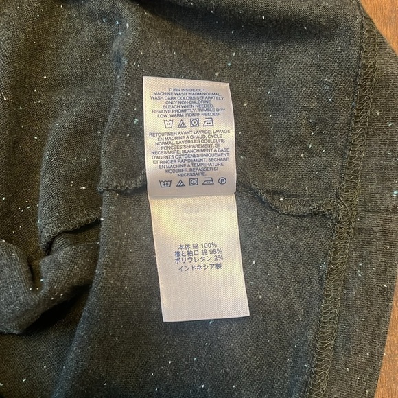 Land's End 100% Cotton Green Speckled Men's Super-T T-Shirt, Sz. 42-44, Large. - Picture 8 of 11